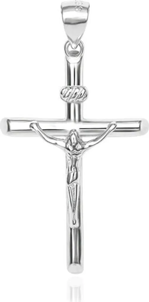 Specifiche Pendente Croce Gesù AGH747 | Argento 925 Certificato