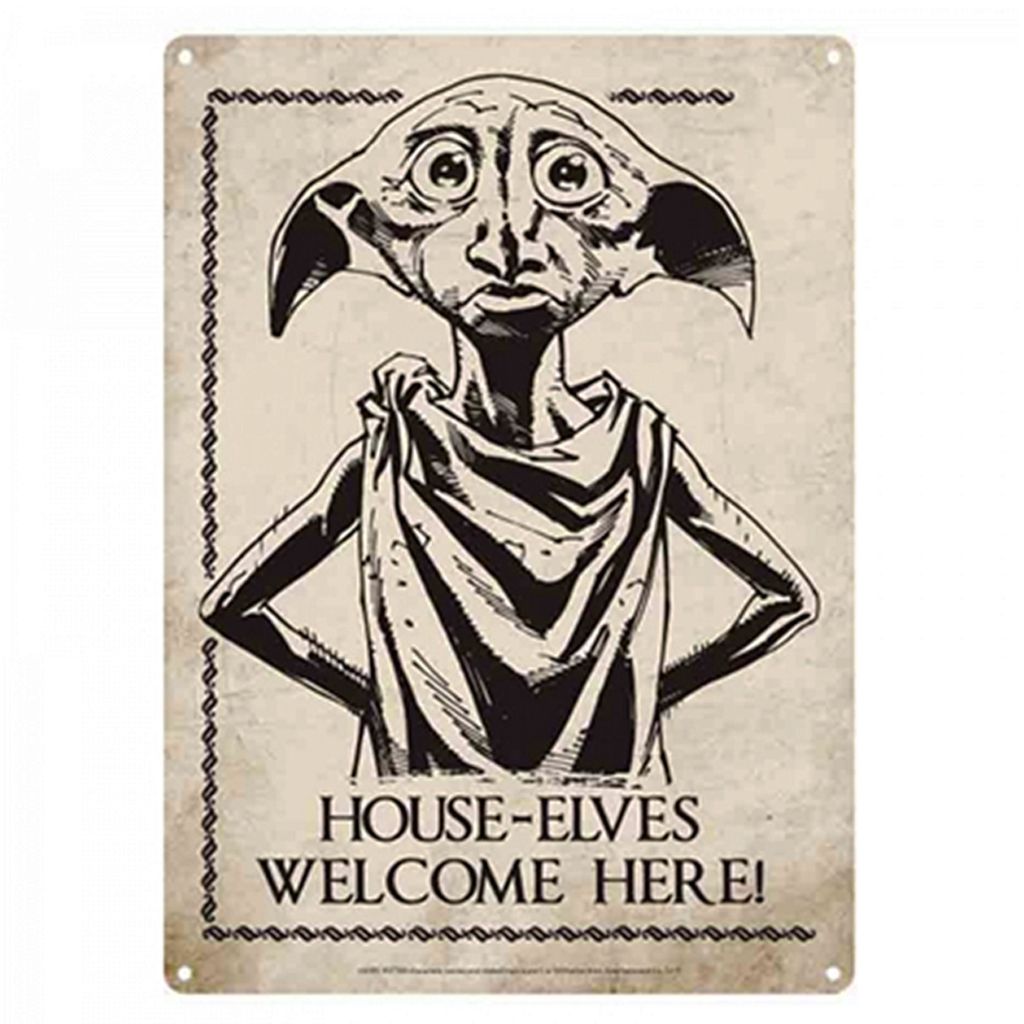 Harry Potter Dobby Blechschild Produktbild 