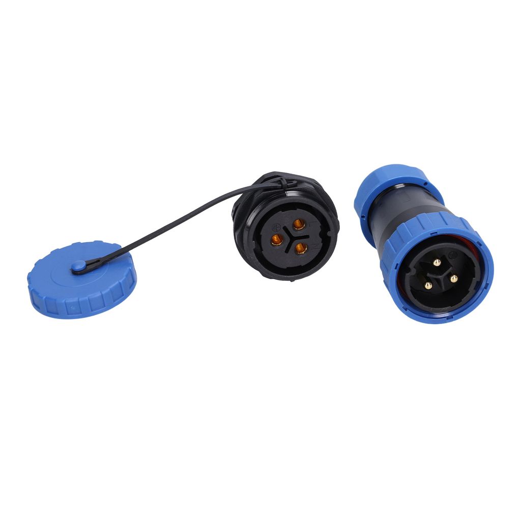 Wasserdichte Steckdose,Wasserdichter Stromstecker,Steckdose für die Luftfahrt,Stromstecker für die Luftfahrt,Wasserdichter Stecker mit Rückmutte...