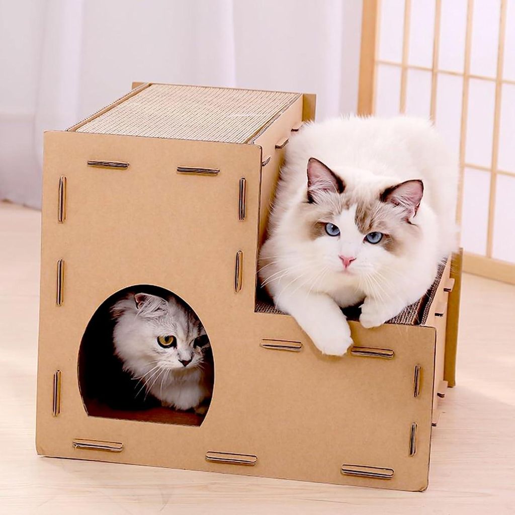 Kartonnen Schneidewerkzeug für Katzenkratzbretter - manuelles Schneidewerkzeug - 1 Stück - tiefblau