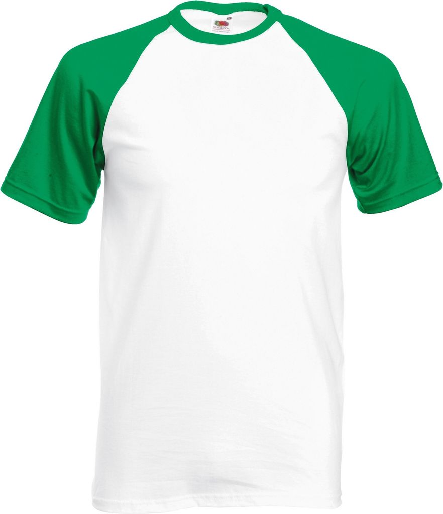 Pánské baseballové tričko Fruit Of The Loom s krátkým Obrázek produktu 