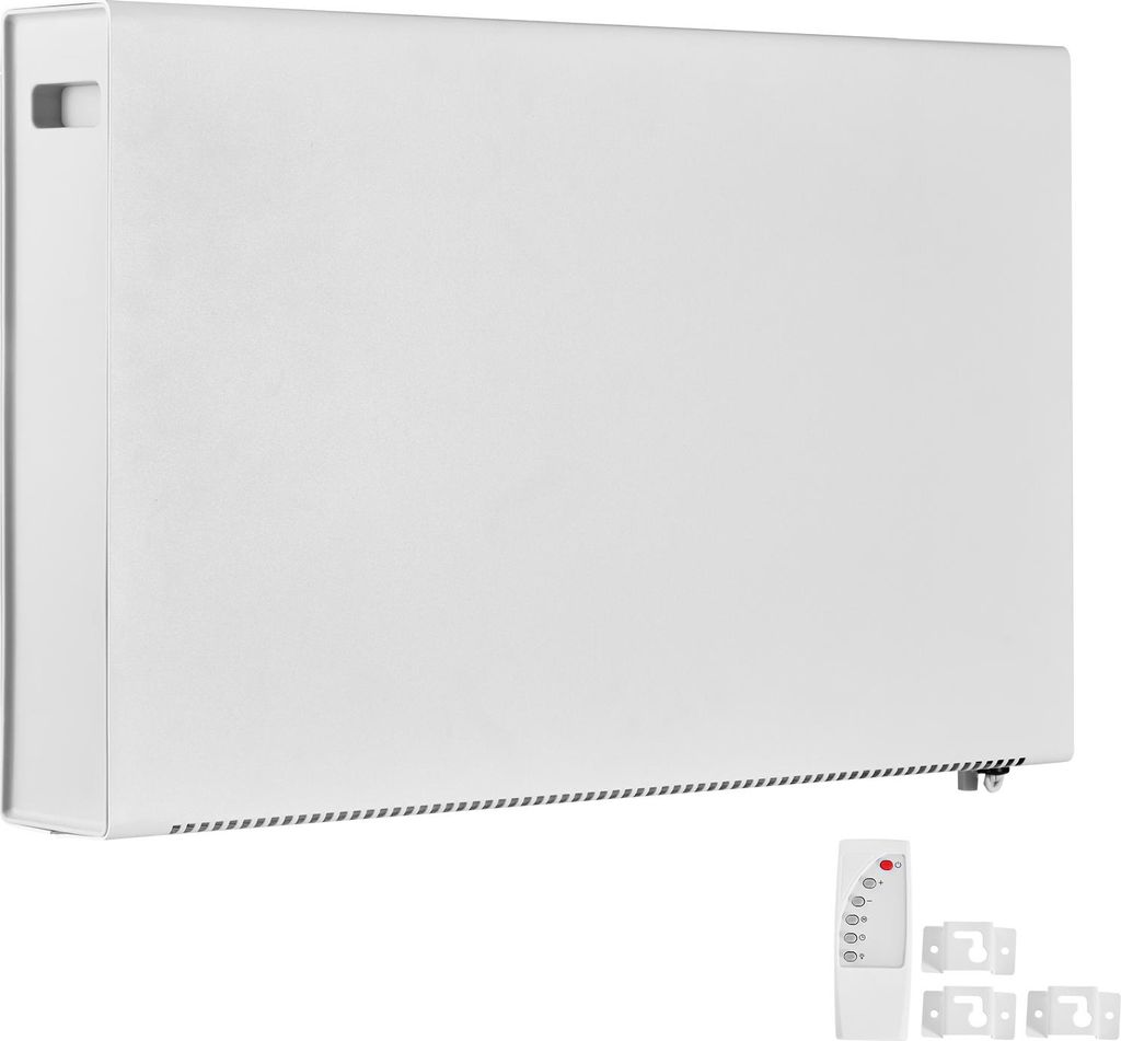 SucceBuy Elektrischer Konvektor Heizkörper, 2000 W Heizgerät mit Fernbedienung und Touch-Steuerung, 3 Heizmodi, 24-Stunden-Timer, ausgestattet mi...