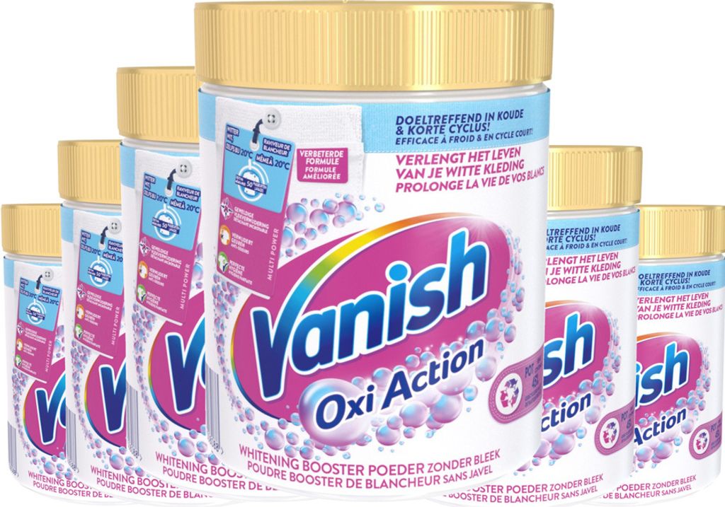 Vanish Oxi Action Wybielający Booster do Białego Prania – Zdjęcie produktu 