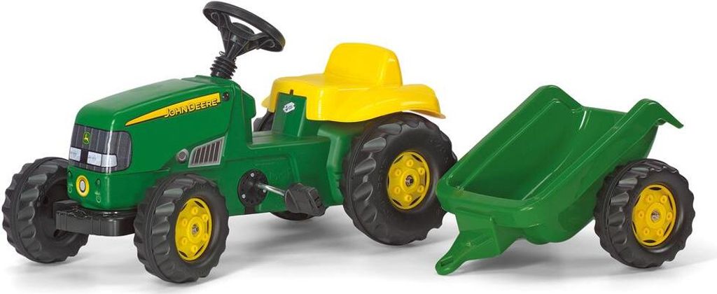 RollyToys Šlapací traktor John Deere s přívěsem, děti 2,5-5 Obrázek produktu 