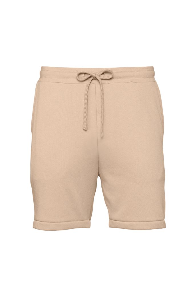 Canvas 3724 | Uni Sponge Fleece Sweatshort XS bis 2XL - Farbe: Tan - Größe: L