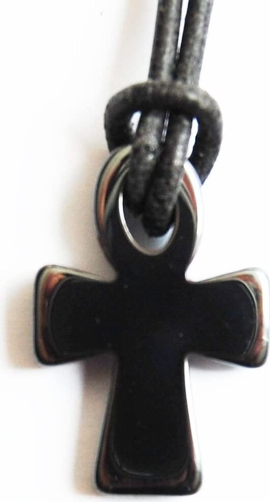 Edelstein-Anhänger Ankh, Hämatit Produktbild 