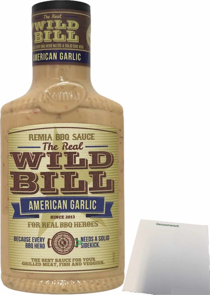 REMIA Wild Bill American Garlic Sauce Knoblauch Grillsauce Produktbild 