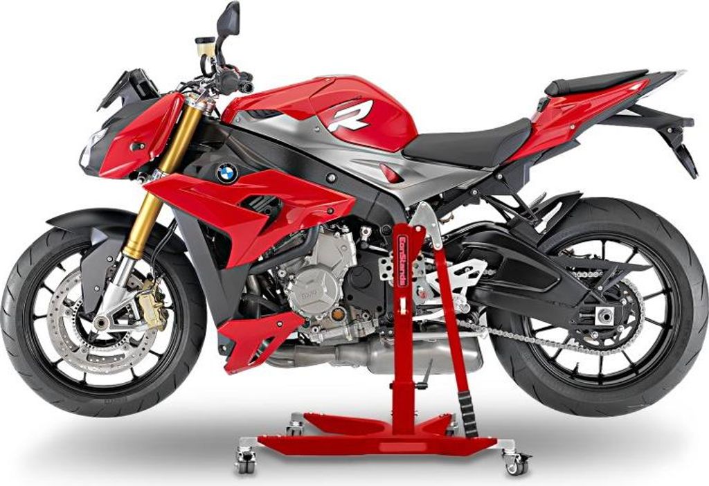CS Power Classic-Zentralständer für BMW S 1000 R 14-16 Rot