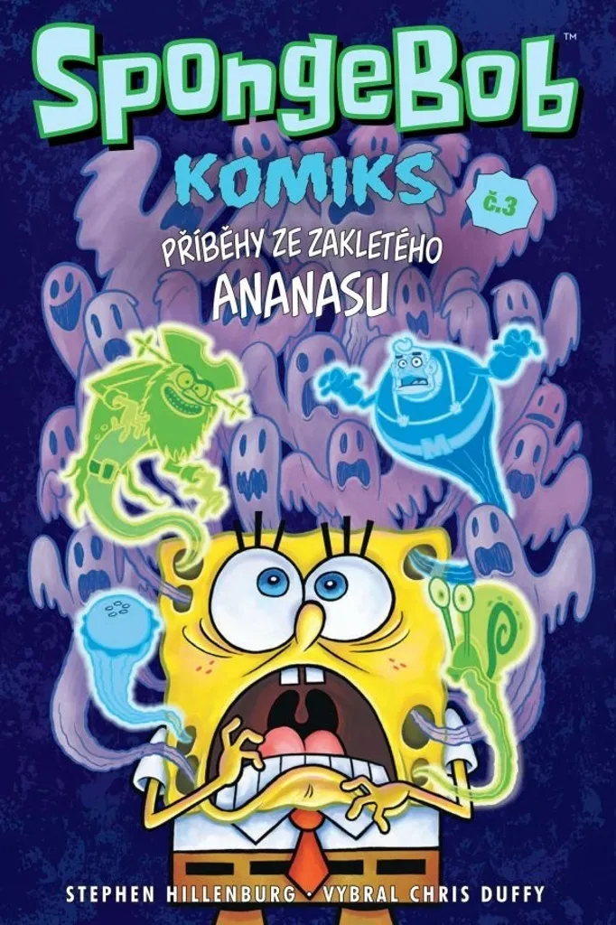 Livre BD Bob l'Éponge 3 pour Enfants - Histoires de l'Ananas Maudit