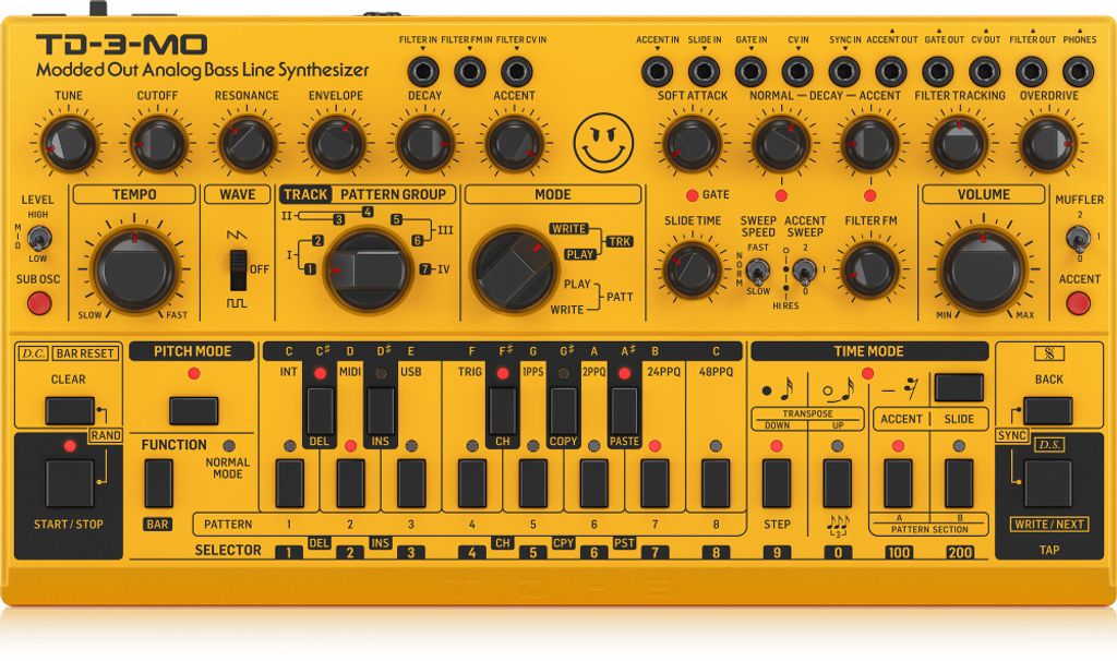 Behringer TD-3-MO-AM Syntezator analogowy linii basowych Image du produit 