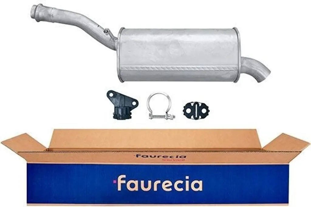 Silencieux d'échappement HELLA 8LD 366 027-901 pour C4 Picasso I UD
