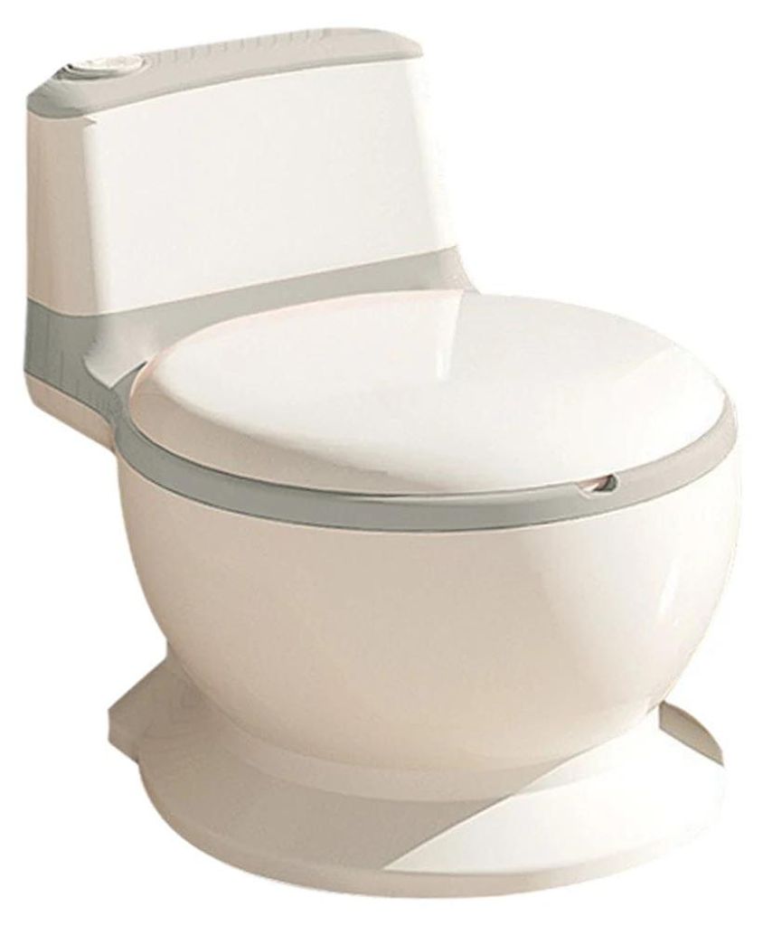 Baby- & Kinder-Töpfchen - WC-Trainingstöpfchen - PP-Kunststoff - Unisex - Grau