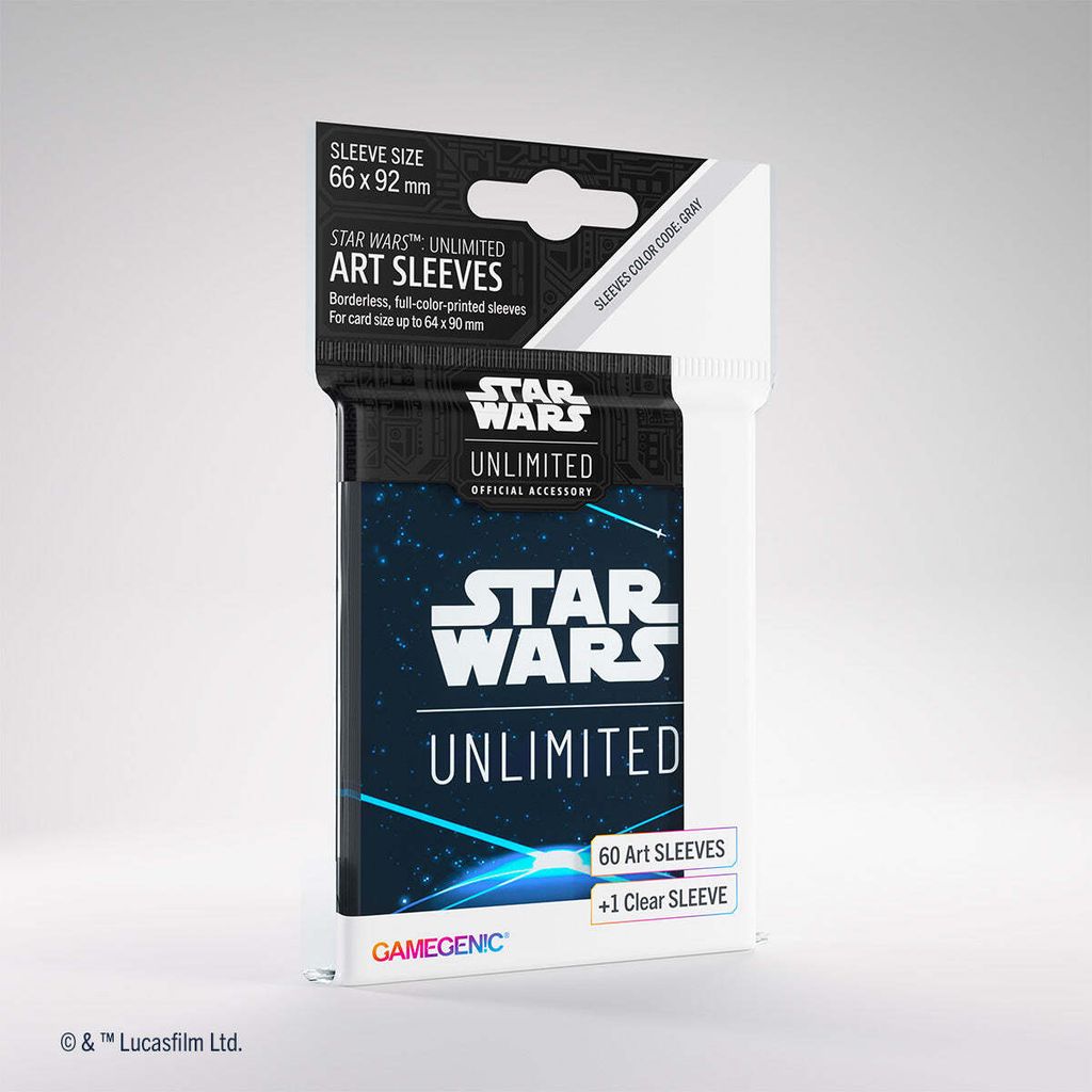 Star Wars Unlimited - Card Sleeves Space Blue Produktbild 