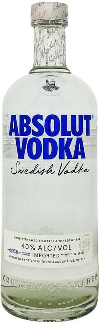 Absolut Vodka 1,00 Ltr. Flasche, 40% vol. Produktbild 12