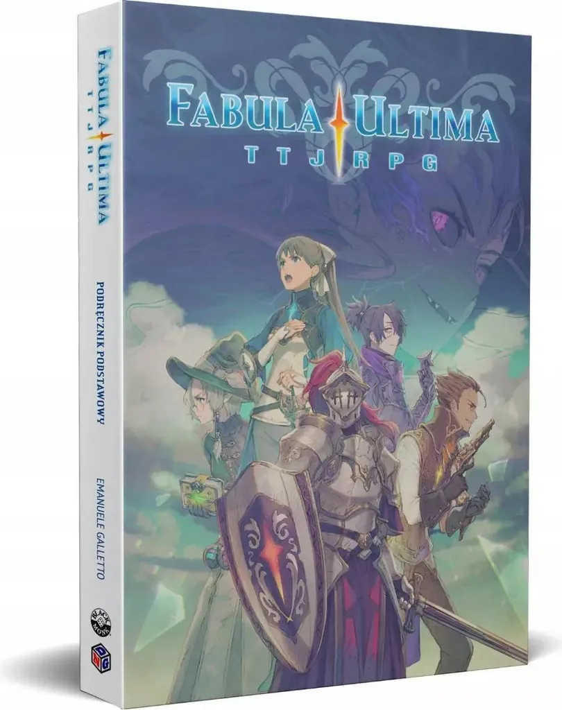 Jouer au JDR style Anime avec Fabula Ultima Manuel de Base Moine Noir
