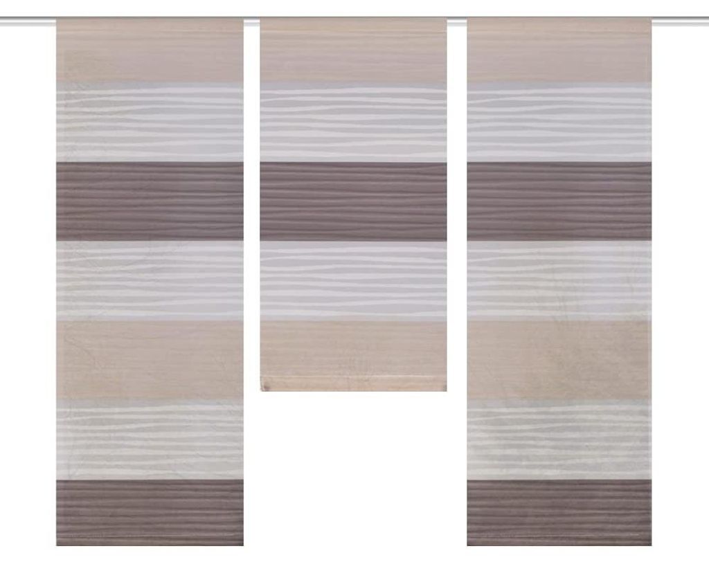 Gabi Kleinfenster-Set, halbtransparenter Stoff, Farbe: Produktbild 