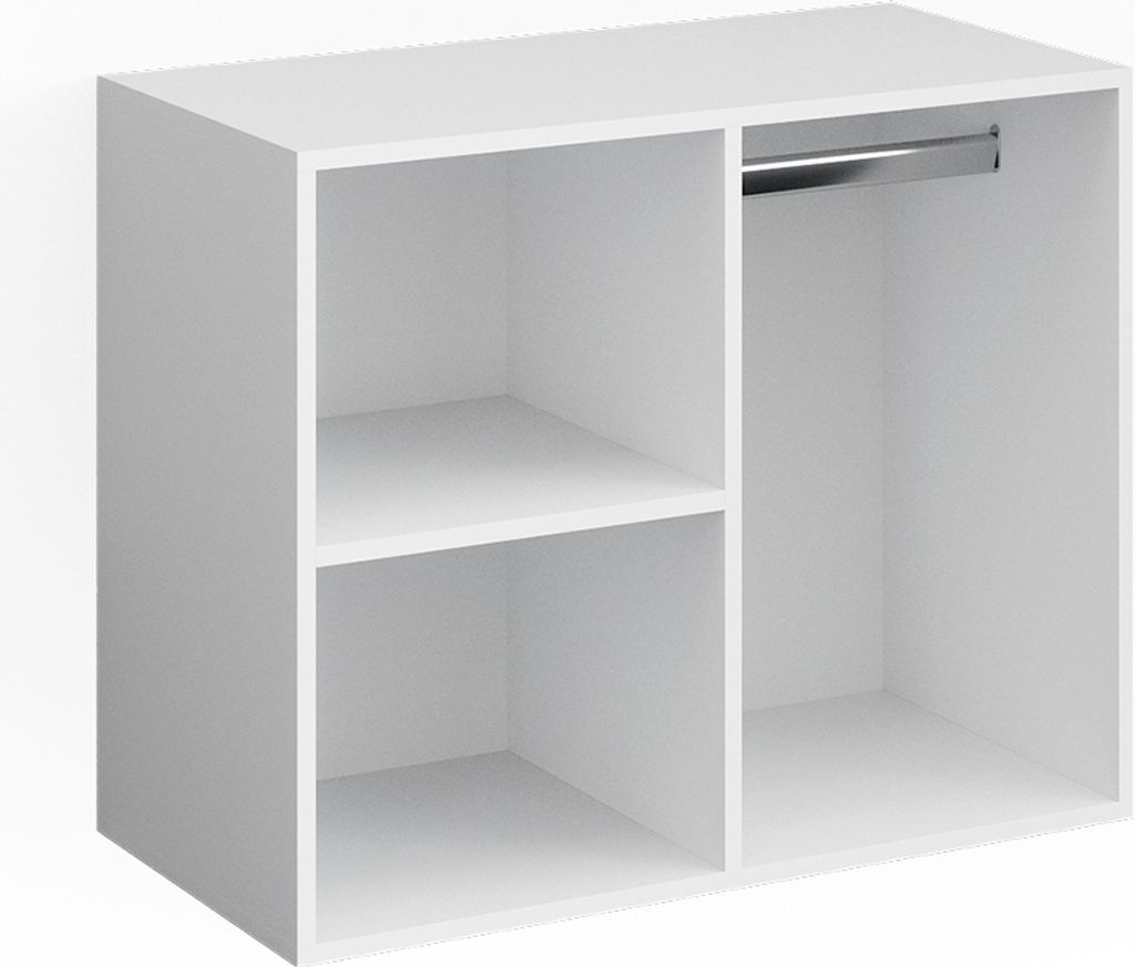 Anstellschrank Vicco Isabelle Weiß 80.1 x 65 cm, Model Produktbild 