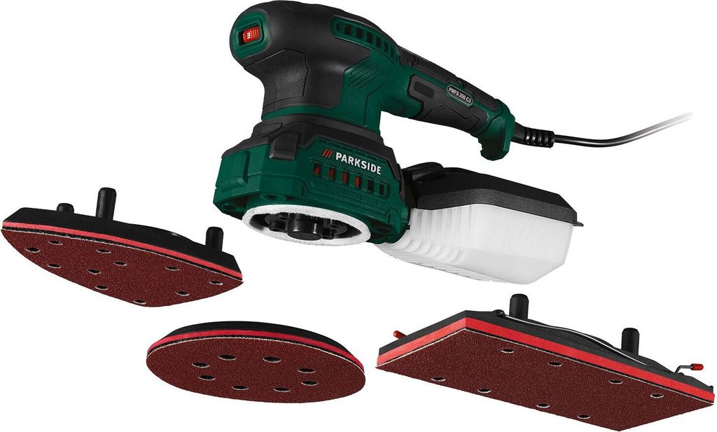 PARKSIDE® 3in1 Multifunktionsschleifer PMFS 200 C3 Produktbild 
