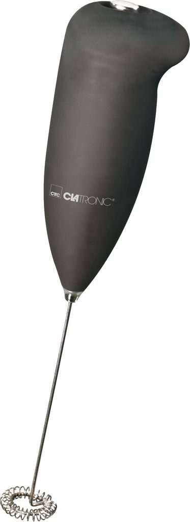 Clatronic MS 3089 Milchaufschäumer, schwarz/chrom, Produktbild
