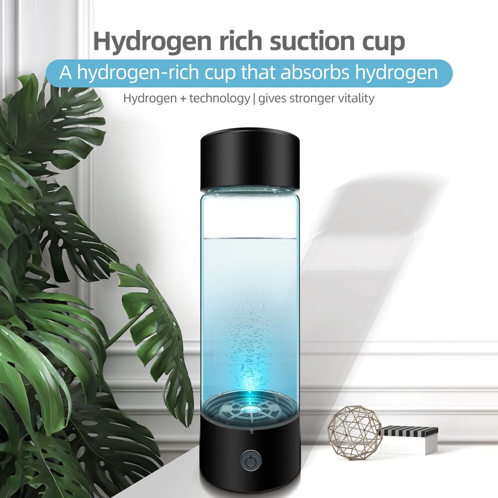 Wasserstoff-Wassergenerator mit PEM-SPE-Technologie, 330 ml Produktbild 2
