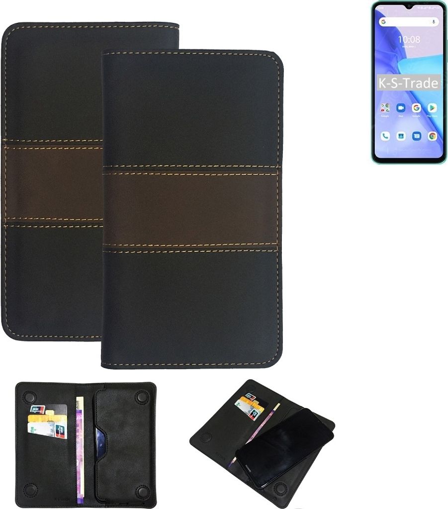 K-S-Trade Hülle Handyhülle kompatibel mit UMIDIGI Power 5s Schutzhülle Walletcase Bookstyle Tasche Schutz Case Handytasche Wallet Cover Kunstleder