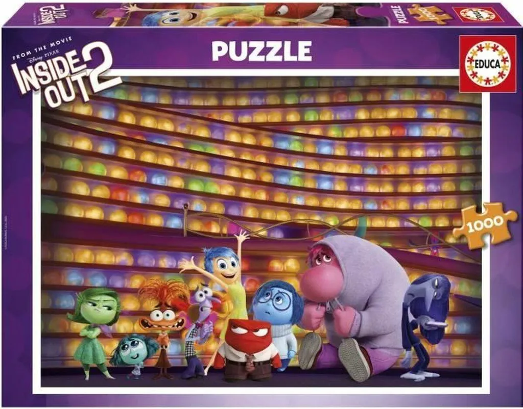 Puzzle Educa Vice-Versa 2 de 1000 Pièces Intensa-Mente 2 Original