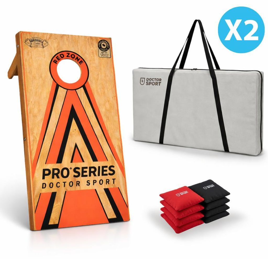 Dr Sport Cornhole Pro+ - Double Board 120x60 cm - 100% Holz Produktbild 