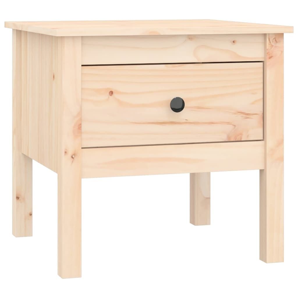 Tavolino 50x50x49 cm in legno di pino massiccio Immagine del prodotto 