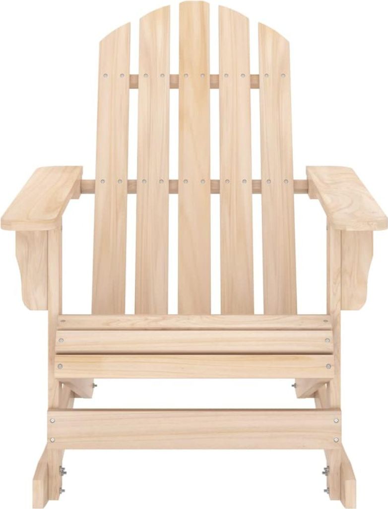 vidaXL Adirondack-Schaukelstuhl Massivholz Tanne