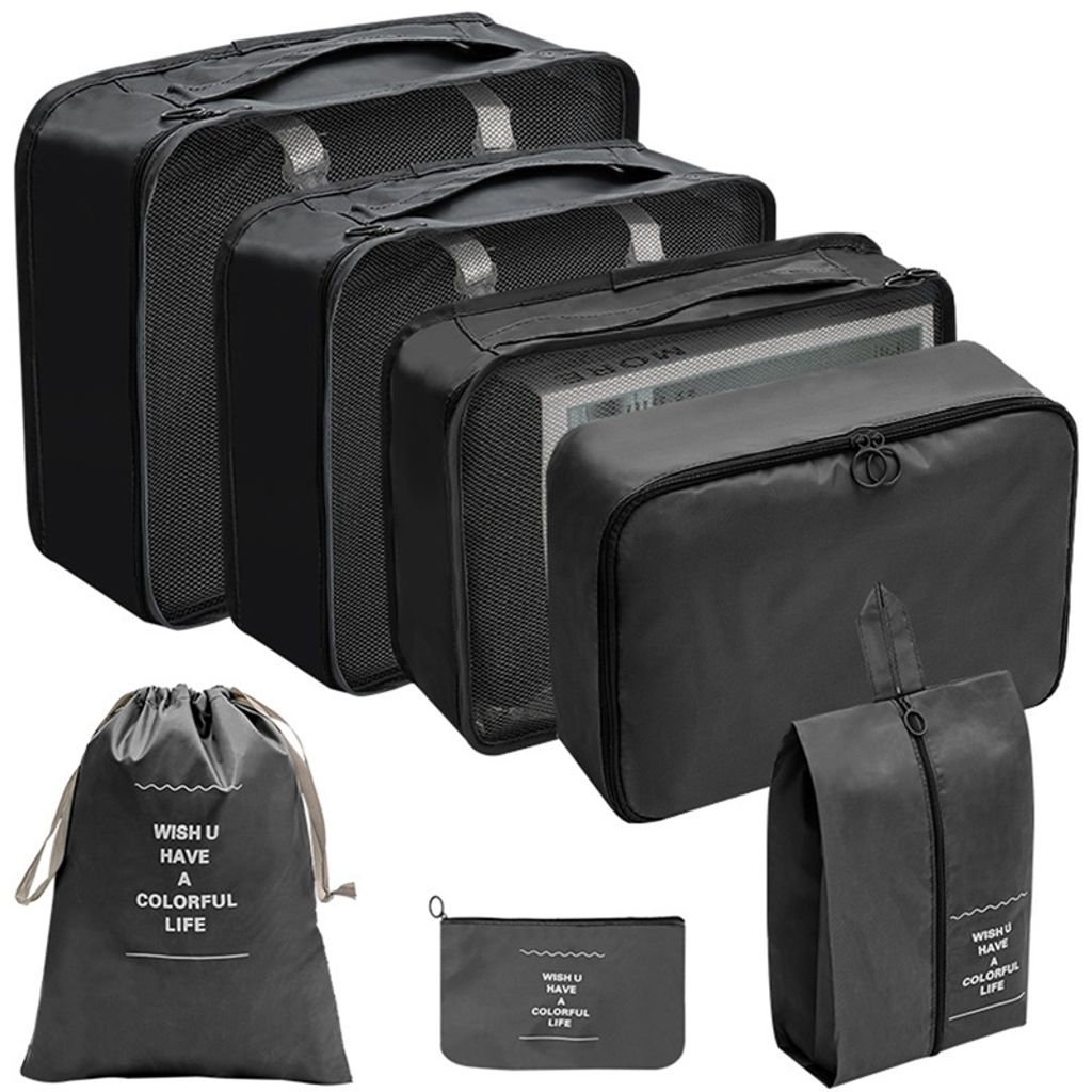 Koffer Organizer Reise Kleidertaschen/6 Stück Wasserdichte Packtaschen