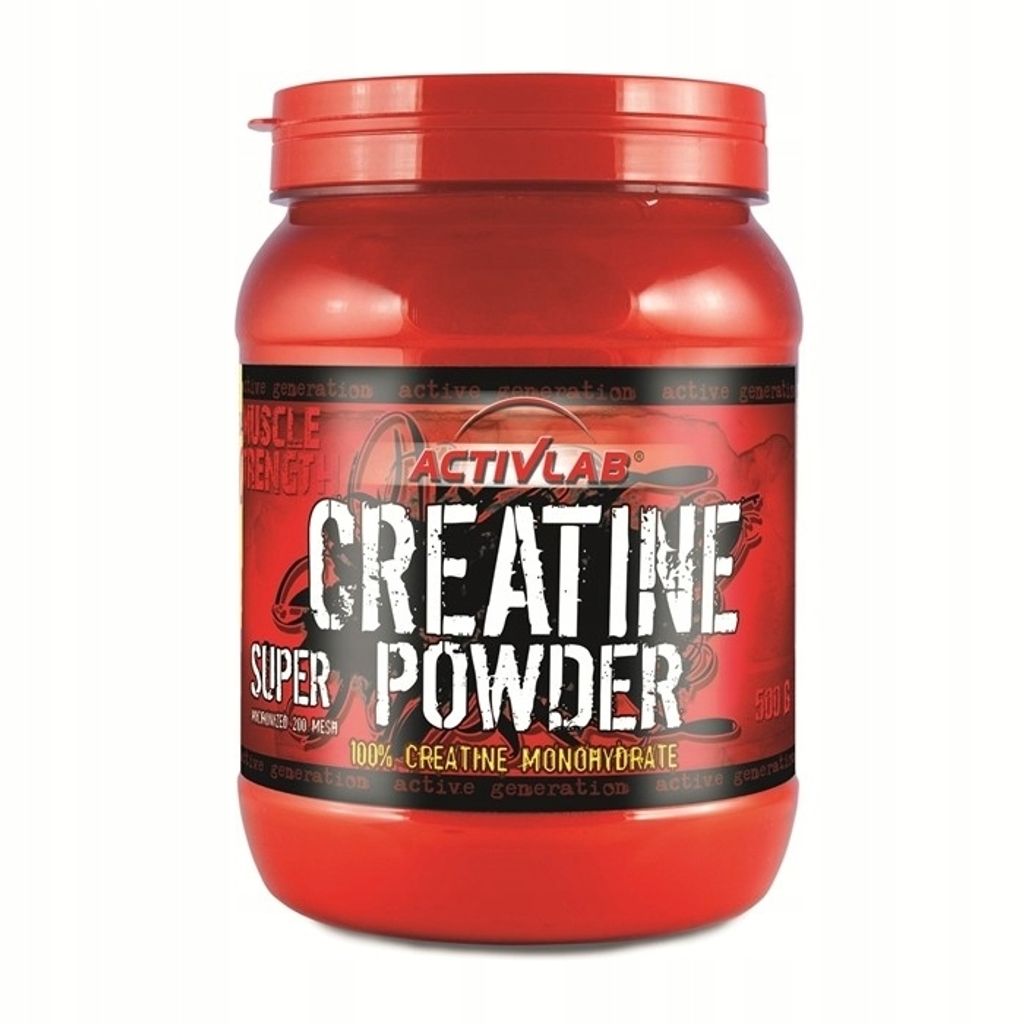 ActivLab Creatine Powder Super 500g POMARAŃCZA KREATYNA Zdjęcie produktu 