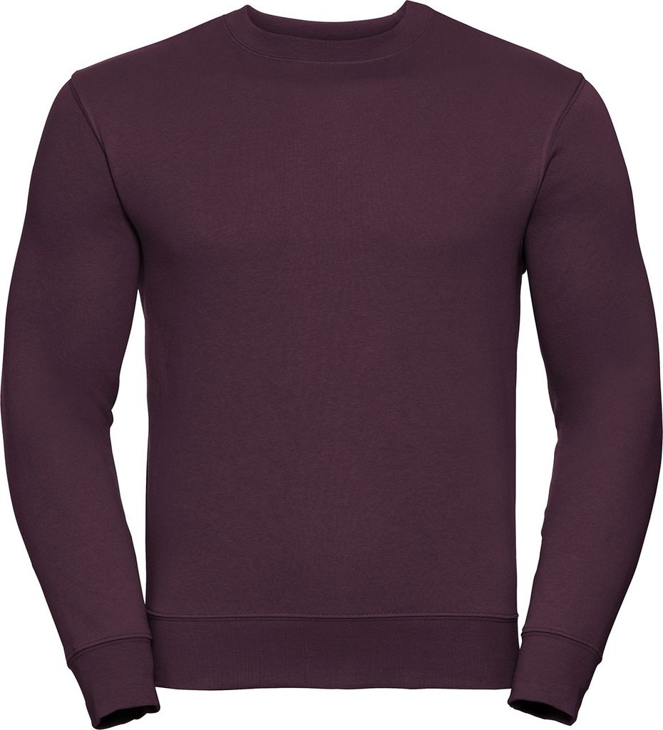 Russell - Sweatshirt für Herren angesetzte Ärmel RW8936 (M) (Indigoblau)