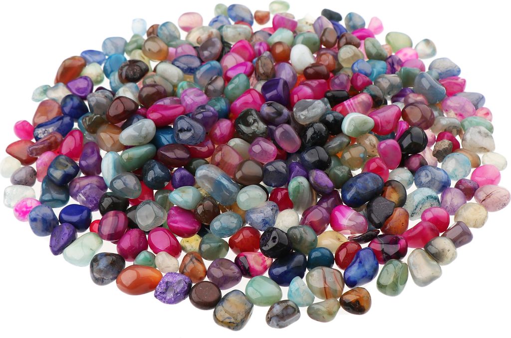 NKlaus 300g marmurkowe kamienie Agat 10-15mm Kamienie Zdjęcie produktu 