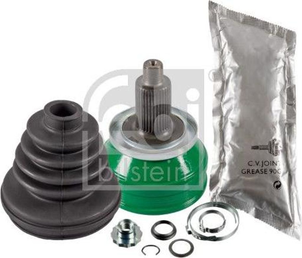 FEBI BILSTEIN 109401 Gelenksatz, Antriebswelle OE 6C0498099A kompatibel mit A1 8X, A2, Cordoba, Ibiza, Toledo, Fabia, Rapid, Roomster, Polo 9N, Pol...