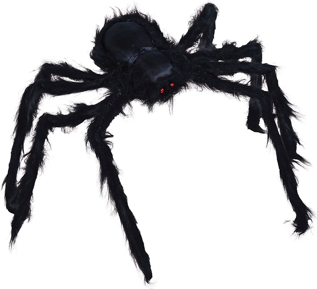 Riesenspinne Halloween Deko lila 230 cm - Einheitsgröße