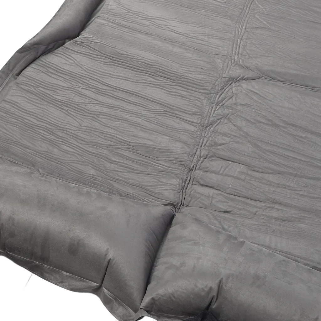 Lit de camping SUV gonflable avec ailes latérales pour monospace gris - 5