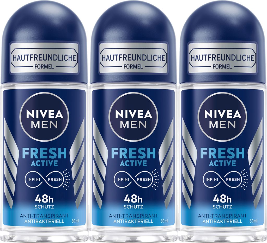 NIVEA Men Deo Roll On Aktive Protect Anti Transpirant 50ml Produktbild 