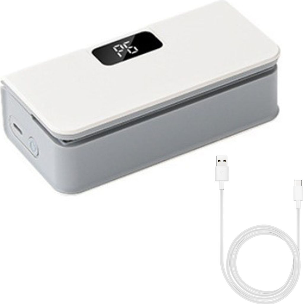 Mini-Beutelverschließer und -schneider mit LED-Anzeige, wiederaufladbare USB-Verschließmaschine für Chipstüten, tragbarer Wiederverschließer f...