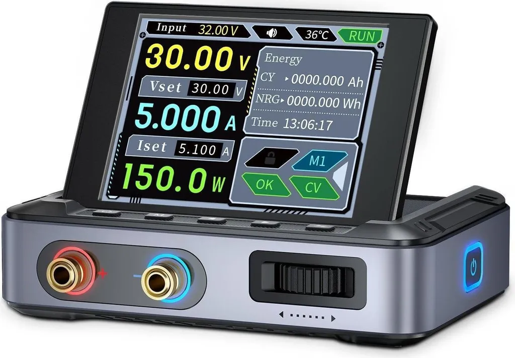 Alimentatore Laboratorio FNIRSI DPS150 USB-C 30V 5A Programmabile