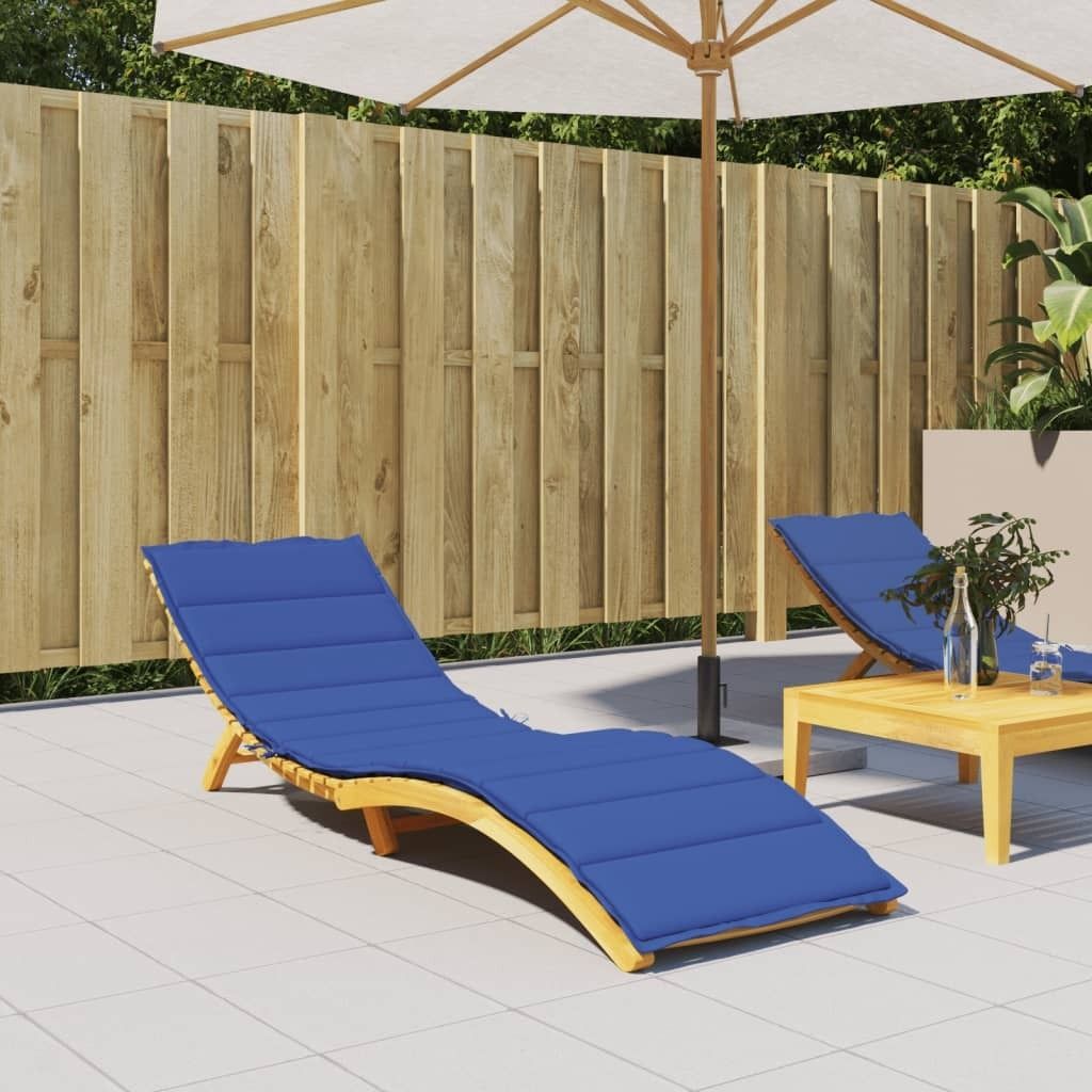 "im Angebot" Sonnenliegen-Auflage Königsblau 200x70x3 cm Oxford-Gewebe - Gartenmöbelauflagen CC6991