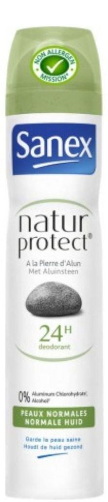 Sanex Deo spray - 200ml - natur protect - aluinsteen Produktbild 
