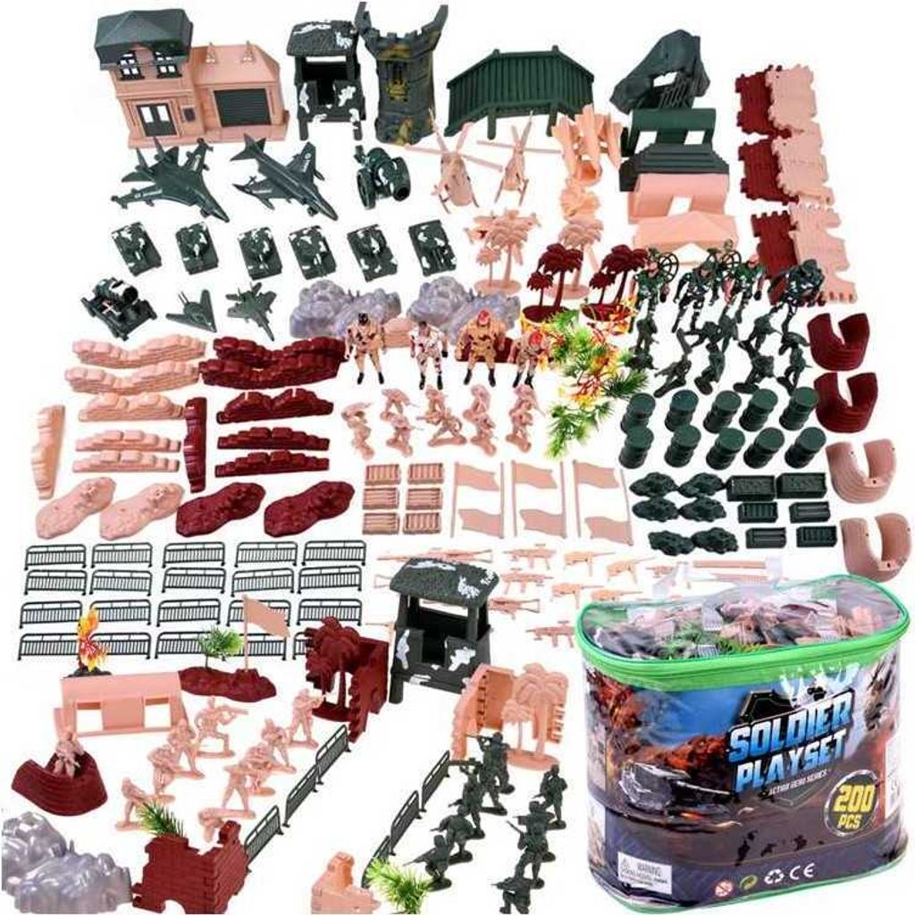 Veľký vojenský set, 200 prvkov Jokomisiada Obrázok produktu 