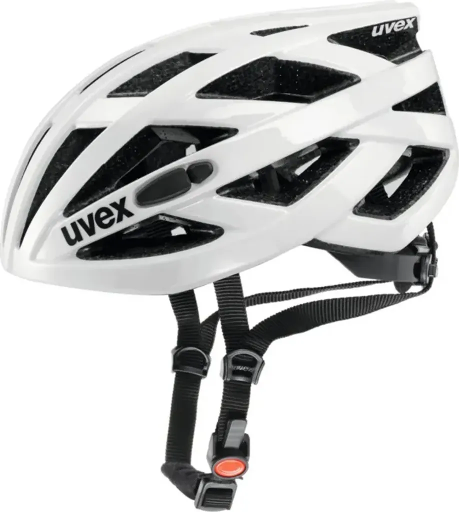 Uvex i-vo Race Casque de Vélo Blanc avec Système de Ventilation Optimal