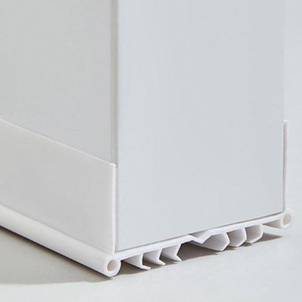 Drempelrubbers mit Zugstreifen - Geläufige Deurstopper für innere und äußere Türen - Starke, abtrennbare Schallisolatoren - Unterlegscheiben f...