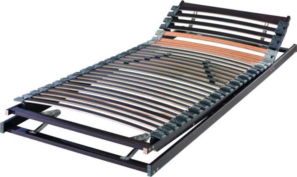 fan Lattenrost Federholzrahmen Elastic Flex KF Kopf- und Fußteil verstellbar 100x200 cm