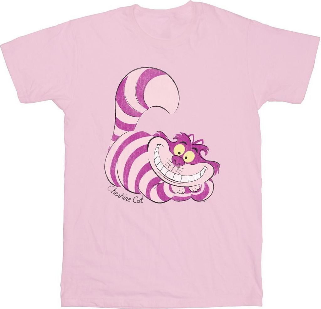 Alice In Wonderland - T-Shirt für Herren BI879 (S) (Babyrosa)