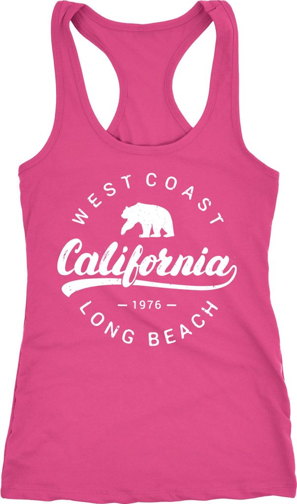 Damen Tank-Top California Republic Racerback Neverless alt-rosa L