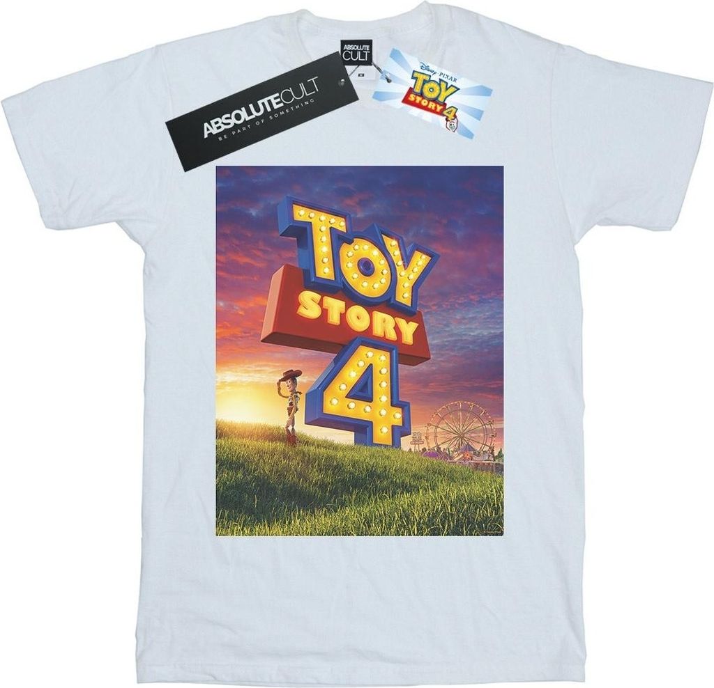 Disney - "Toy Story 4 We Are Back" T-Shirt für Herren BI52235 (XL) (Weiß)