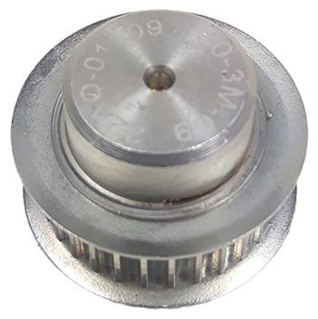 Zahnriemenscheibe, P: 3 Mm, 30 Zähne, Riemen 9 Mm, Aluminium, 3M, Ozdowski
