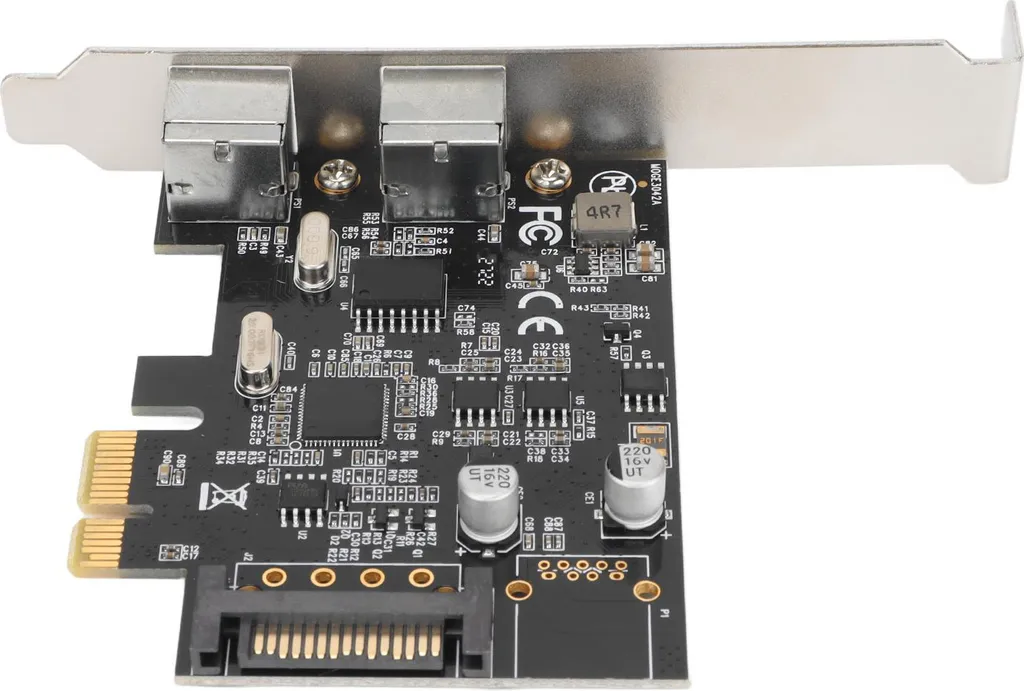 Adaptateur PCI Express vers Clavier et Souris PS2 pour PC Bureau Moderne
